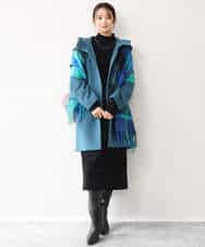 FKFAG56150 MK MICHEL KLEIN(MK ミッシェルクラン) [ウール100/洗える]SUPER FINE WOOLベーシックタートルネックニット グレー