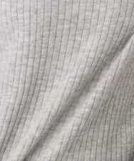 FKFAG56150 MK MICHEL KLEIN(MK ミッシェルクラン) [ウール100/洗える]SUPER FINE WOOLベーシックタートルネックニット グレー