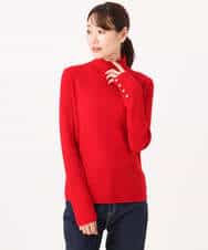 FKFAG56150 MK MICHEL KLEIN(MK ミッシェルクラン) [ウール100/洗える]SUPER FINE WOOLベーシックタートルネックニット グレー