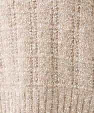 FKFAH50170 MK MICHEL KLEIN(MK ミッシェルクラン) [洗える]ツィーディーファンシーヤーンニット ミント