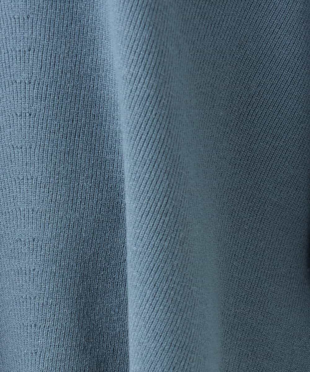 FKFAH51160 MK MICHEL KLEIN(MK ミッシェルクラン) [洗える]レースデザインVネックニット アイボリー