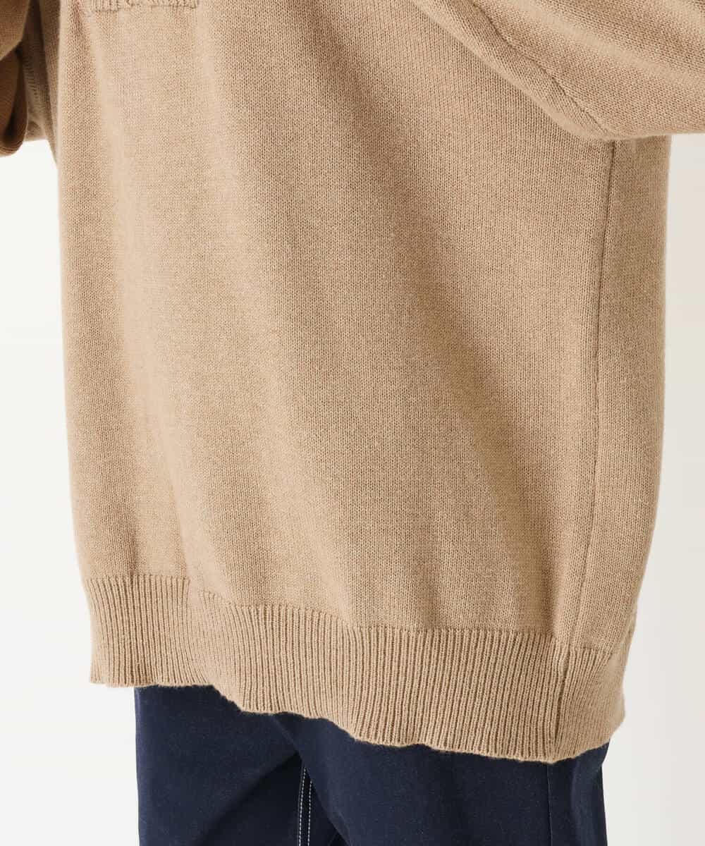 FKFAS47150 MK MICHEL KLEIN(MK ミッシェルクラン) セーラーカラーデザインニット/洗える モカ
