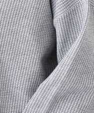 FKFAV47150 MK MICHEL KLEIN(MK ミッシェルクラン) 千鳥ジャガードニット/洗える グレー