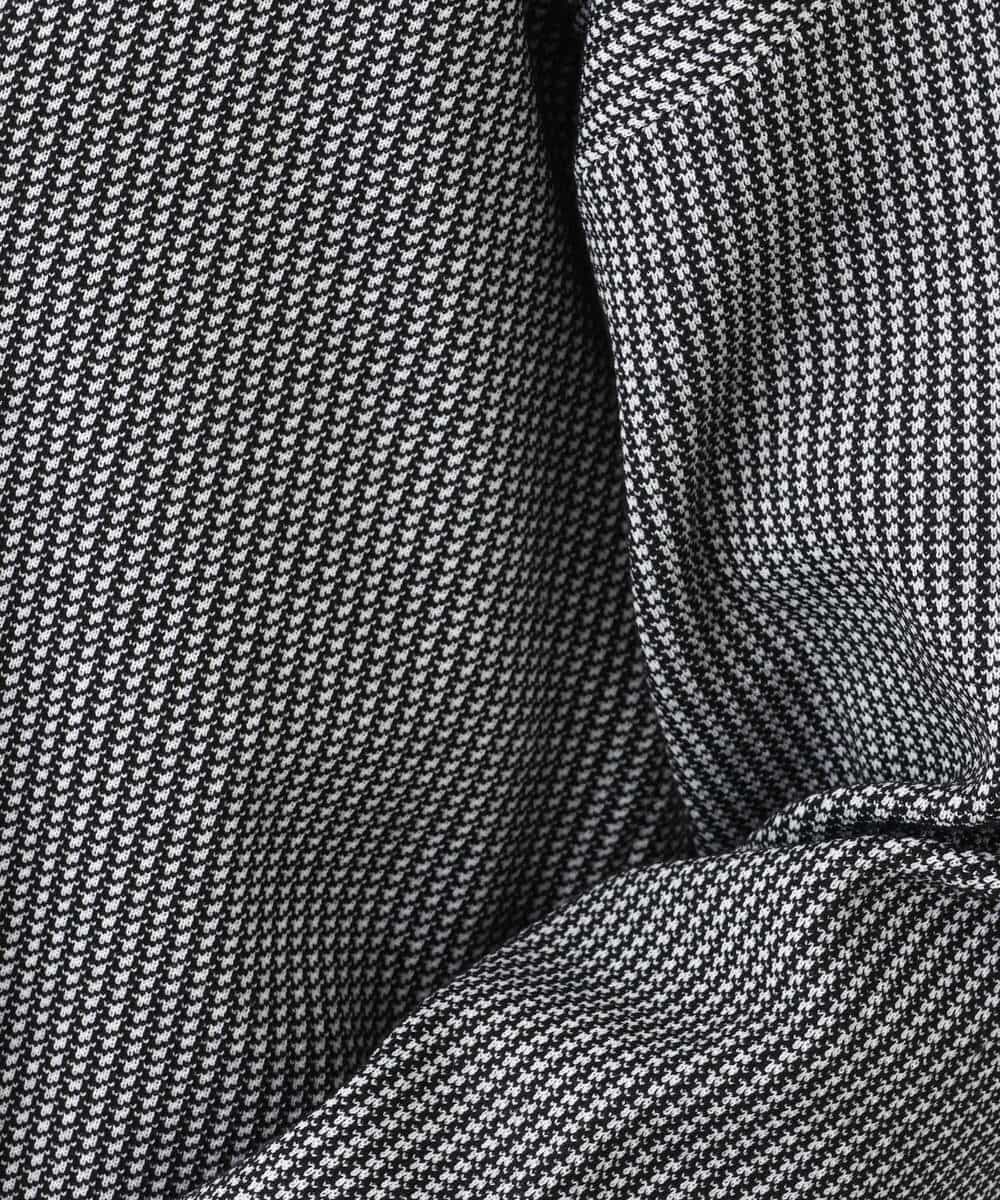 FKFAV47150 MK MICHEL KLEIN(MK ミッシェルクラン) 千鳥ジャガードニット/洗える グレー
