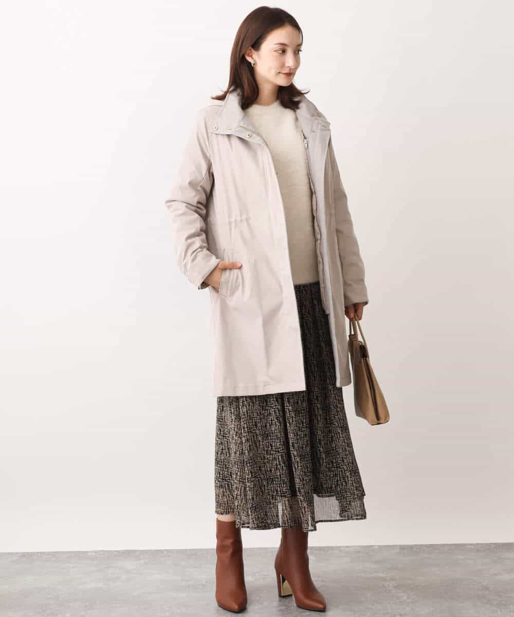 FKFAV53170 MK MICHEL KLEIN(MK ミッシェルクラン) ふわふわカラーニット/洗える ブルー