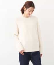 FKFAV53170 MK MICHEL KLEIN(MK ミッシェルクラン) ふわふわカラーニット/洗える ブルー