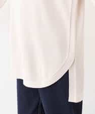 FKFAV60130 MK MICHEL KLEIN(MK ミッシェルクラン) Vネックニットチュニック/洗える ベージュ