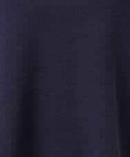 FKFBD55150 MK MICHEL KLEIN(MK ミッシェルクラン) 片畦編みVネックニット/洗える レッド