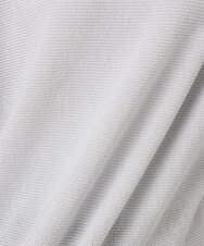 FKFBD57130 MK MICHEL KLEIN(MK ミッシェルクラン) ラメ入りドルマンスリーブ畦編みニット/洗える ライトブルー