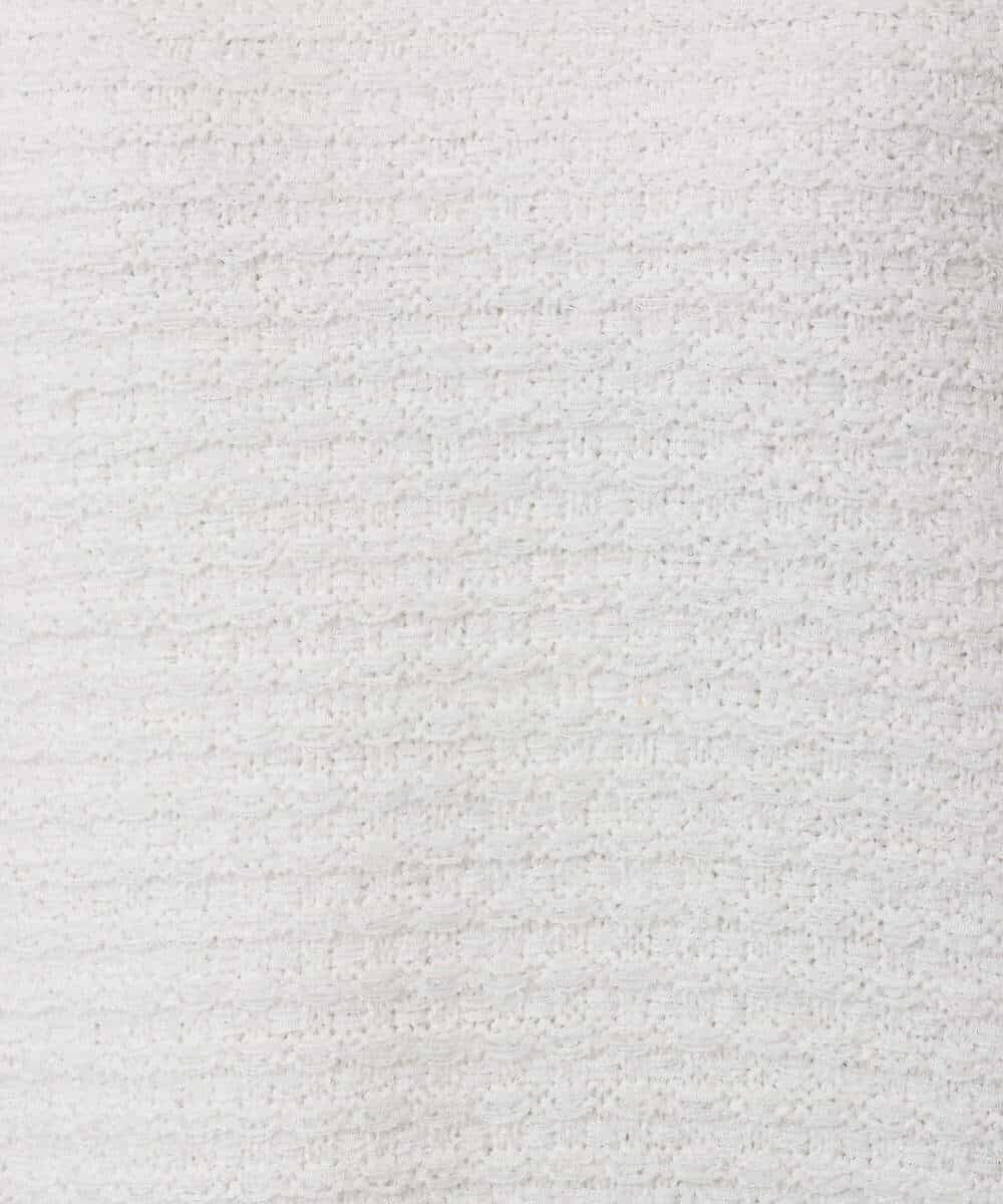 FKFDD10150 MK MICHEL KLEIN(MK ミッシェルクラン) ツィーディーVネックニット/洗える ライトイエロー