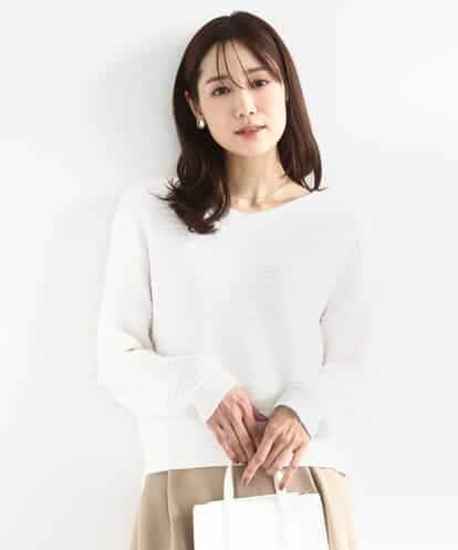 FKFDD10150 MK MICHEL KLEIN ツィーディーVネックニット/洗える