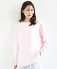 FKFDD12130 MK MICHEL KLEIN(MK ミッシェルクラン) ドルマンスリーブニット/洗える ピンク