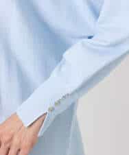 FKFDD12130 MK MICHEL KLEIN(MK ミッシェルクラン) ドルマンスリーブニット/洗える ライトブルー