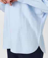 FKFDD12130 MK MICHEL KLEIN(MK ミッシェルクラン) ドルマンスリーブニット/洗える ライトブルー