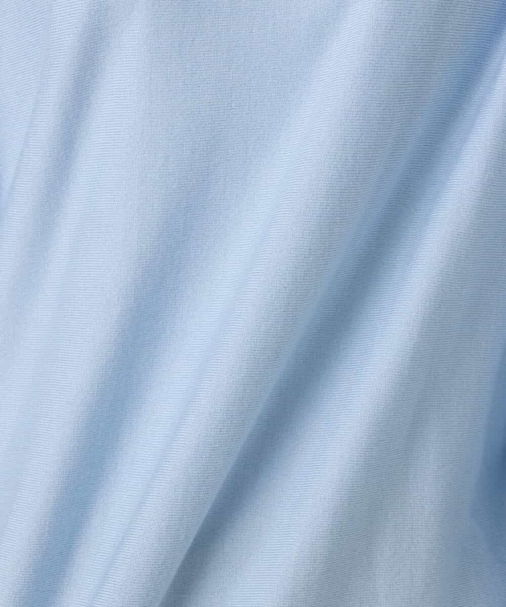 FKFDD12130 MK MICHEL KLEIN(MK ミッシェルクラン) ドルマンスリーブニット/洗える ライトブルー
