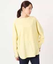 FKFDD12130 MK MICHEL KLEIN(MK ミッシェルクラン) ドルマンスリーブニット/洗える ライトブルー