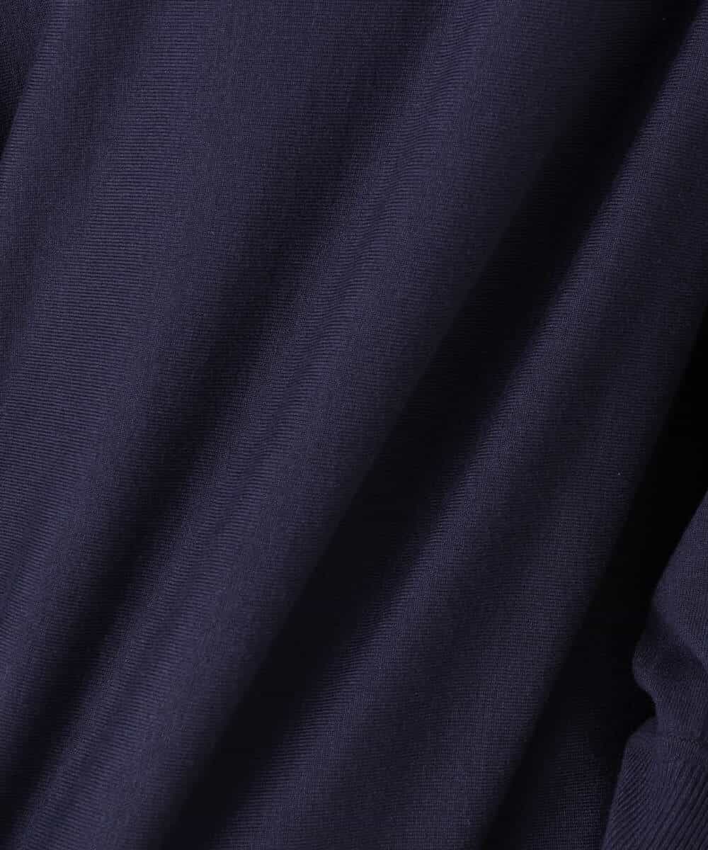 FKFDD12130 MK MICHEL KLEIN(MK ミッシェルクラン) ドルマンスリーブニット/洗える ライトブルー