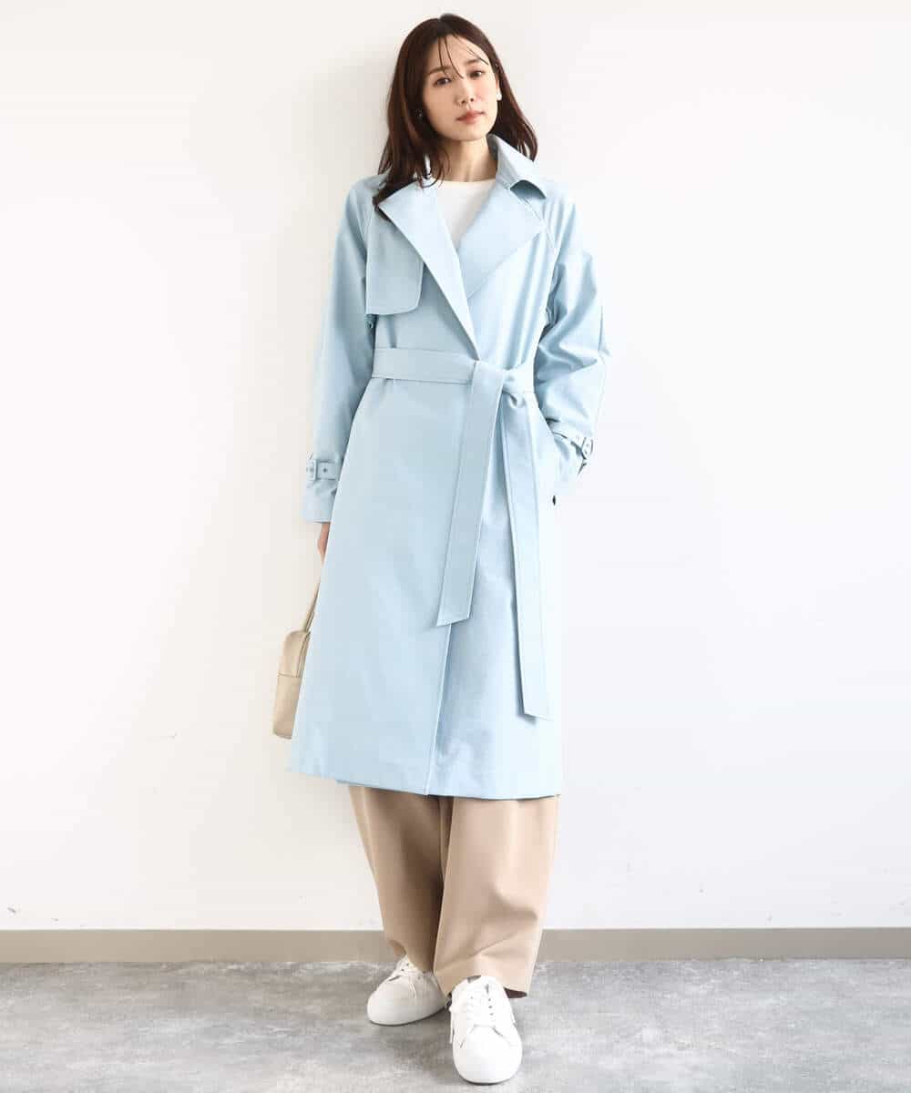 FKFDD14130 MK MICHEL KLEIN(MK ミッシェルクラン) 配色デザインニット/洗える ピンク