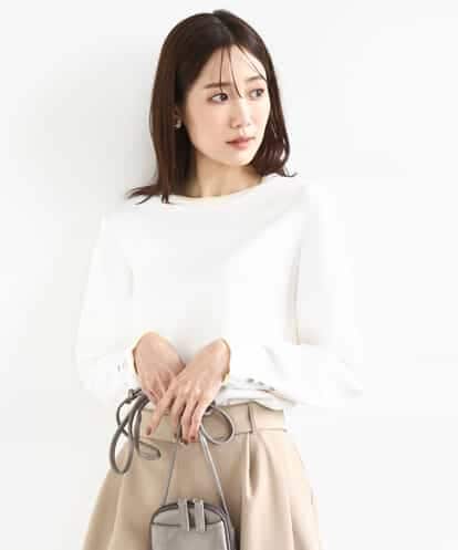 FKFDD14130 MK MICHEL KLEIN 配色デザインニット/洗える