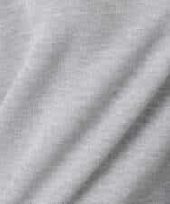 FKFDD15120 MK MICHEL KLEIN(MK ミッシェルクラン) スウェットライククルーネックニット/洗える グレー