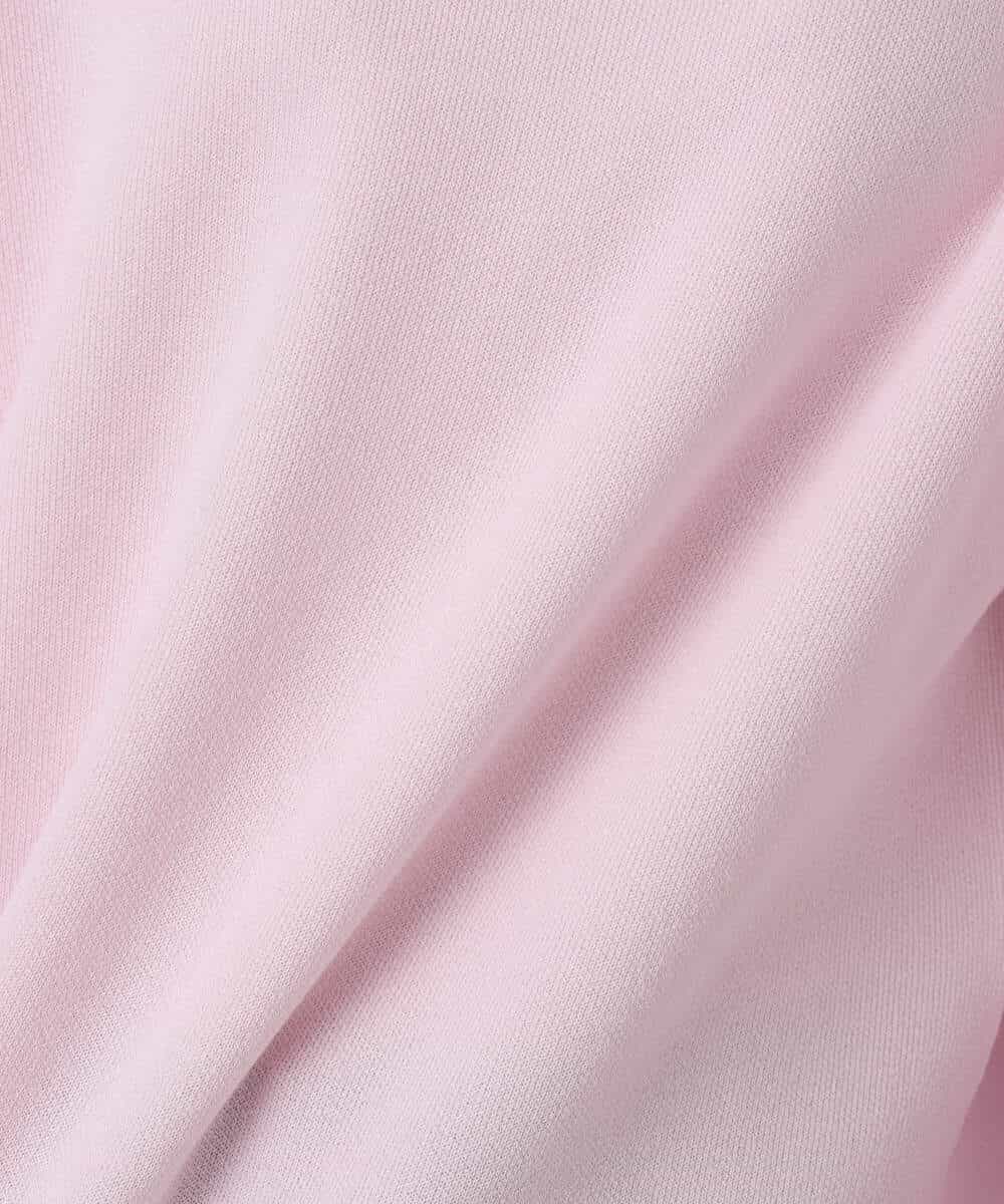 FKFDD16130 MK MICHEL KLEIN(MK ミッシェルクラン) スウェットライクニットフーディー/洗える グレー