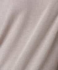 FKFDD63130 MK MICHEL KLEIN(MK ミッシェルクラン) キラキラ ラメニットプルオーバー/洗える サーモンオレンジ