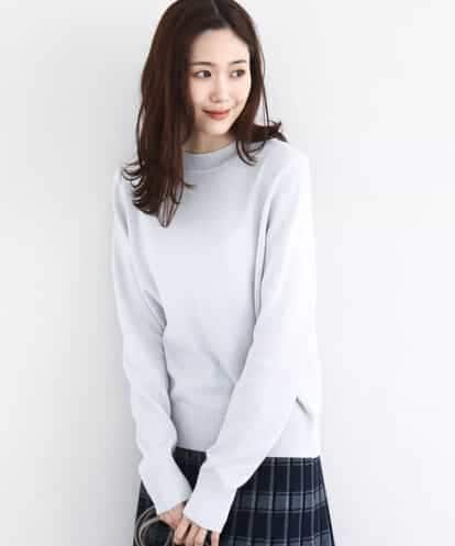 FKFDD63130 MK MICHEL KLEIN キラキラ ラメニットプルオーバー/洗える