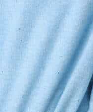 FKFDD65150 MK MICHEL KLEIN(MK ミッシェルクラン) ミニスパンコールキラキラニット/洗える ライトブルー