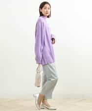 FKFDS08150 MK MICHEL KLEIN(MK ミッシェルクラン) ミドルゲージハイネックニット/洗える ミント