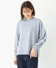 FKFDS10130 MK MICHEL KLEIN(MK ミッシェルクラン) ベスト×クルーネックニットトップス/洗える ライトブルー