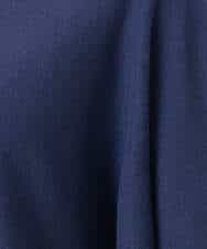 FKFFD20140 MK MICHEL KLEIN(MK ミッシェルクラン) 前後2wayラメドルマンニット/洗える ブルー