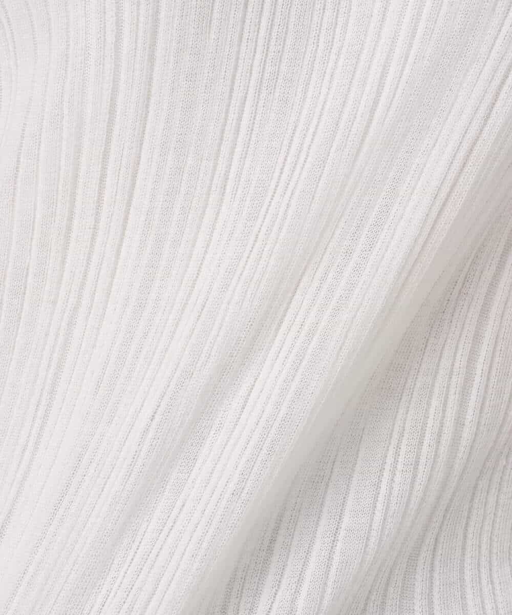 FKFFD22110 MK MICHEL KLEIN(MK ミッシェルクラン) ハイネックシアーリブニット/洗える ピンク