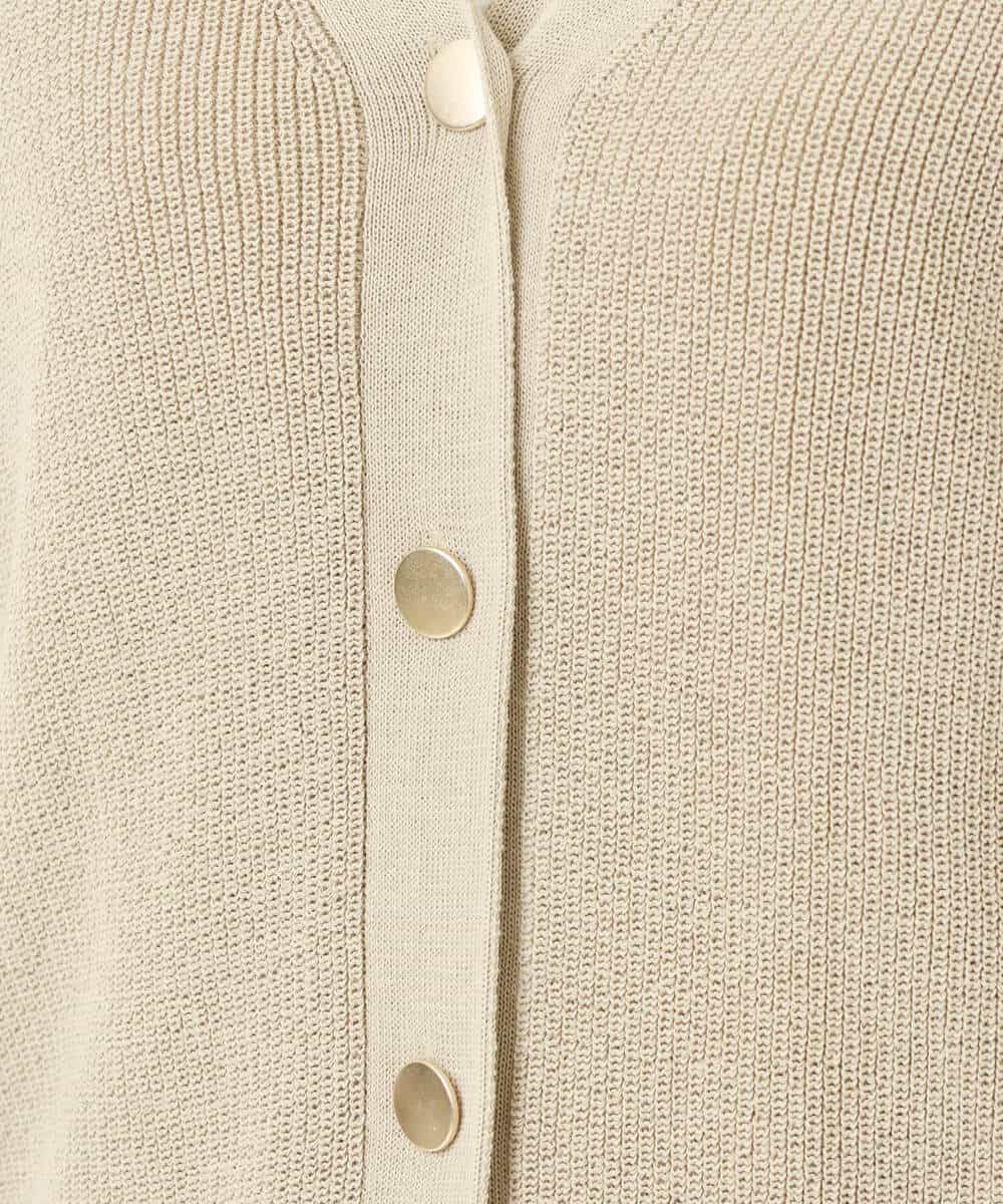 FKFFS16150 MK MICHEL KLEIN(MK ミッシェルクラン) ニットベスト×ロンTツインセット/2way/洗える ベージュ