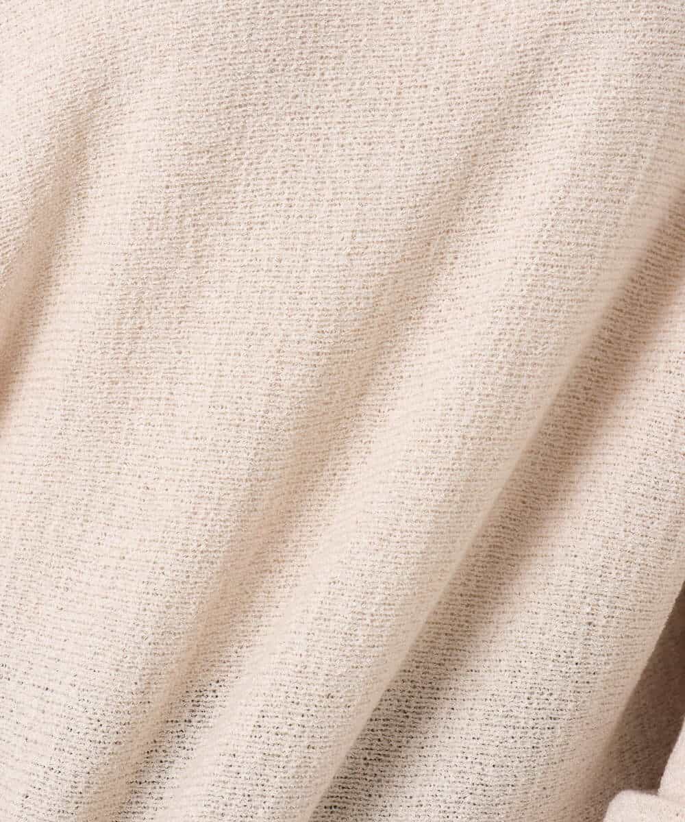 FKFGD32140 MK MICHEL KLEIN(MK ミッシェルクラン) テープヤーンドルマンニット/洗える グレイッシュブルー