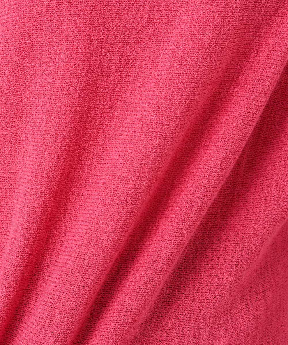 FKFGD32140 MK MICHEL KLEIN(MK ミッシェルクラン) テープヤーンドルマンニット/洗える グレイッシュブルー