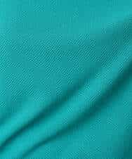 FKFGD44130 MK MICHEL KLEIN(MK ミッシェルクラン) 鹿の子編みドルマンニット/UVカット/洗える グリーン