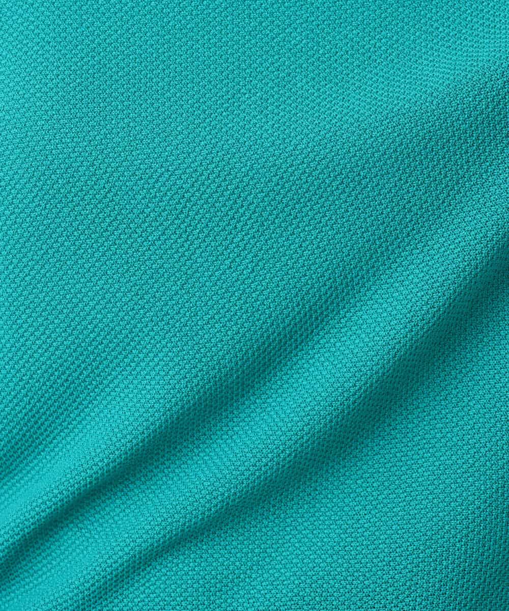 FKFGD44130 MK MICHEL KLEIN(MK ミッシェルクラン) 鹿の子編みドルマンニット/UVカット/洗える グリーン