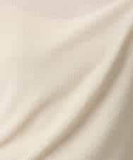 FKFGD44130 MK MICHEL KLEIN(MK ミッシェルクラン) 鹿の子編みドルマンニット/UVカット/洗える グリーン