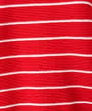 FKFGD51120 MK MICHEL KLEIN(MK ミッシェルクラン) [UVカット/洗える]マリンボーダーニット キャメル