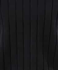 FKFGD54140 MK MICHEL KLEIN(MK ミッシェルクラン) [洗える]衿付きスキッパーデザインニット ベージュ（ボーダー）