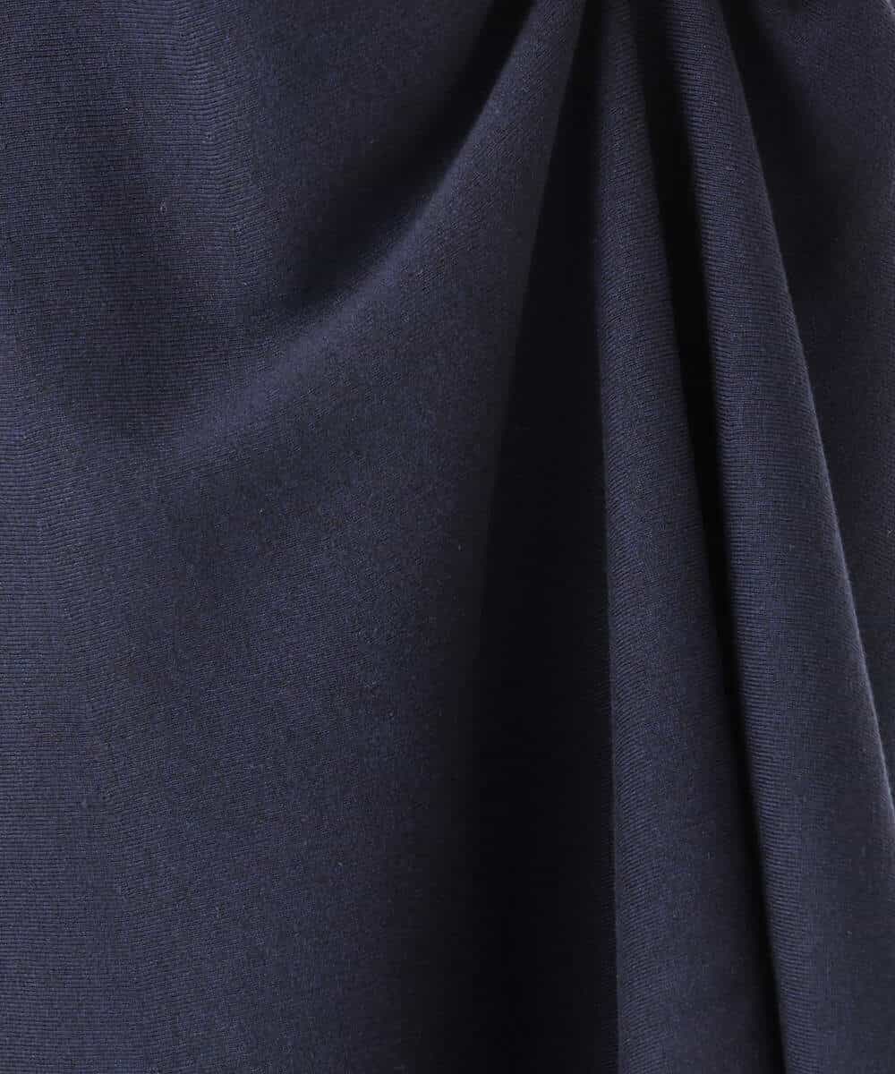 FKHAD02170 MK MICHEL KLEIN(MK ミッシェルクラン) スムース編みニットフレアースカート/洗える グレー