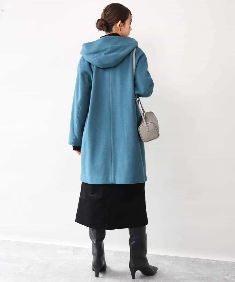 FKHAG64180 MK MICHEL KLEIN(MK ミッシェルクラン) [洗える]ドロスト コーデュロイスカート ベージュ