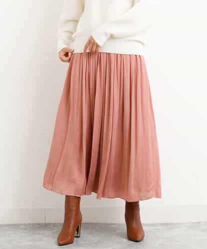 FKHAP50150  【洗える】アンティークサテンスカート