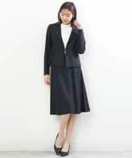 FKHDP91135 MK MICHEL KLEIN(MK ミッシェルクラン) ラメツイードフレアスカート/洗える グレー