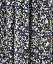 FKHFA09140 MK MICHEL KLEIN(MK ミッシェルクラン) 花柄シフォンスカート/洗える ライトブルー