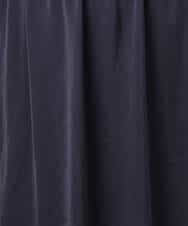 FKHFD12150 MK MICHEL KLEIN(MK ミッシェルクラン) リバーシブルシフォンプリーツスカート/洗える ネイビー