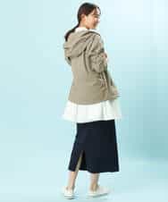 FKHFS01140 MK MICHEL KLEIN(MK ミッシェルクラン) ストレートニットスカート/洗える ネイビー