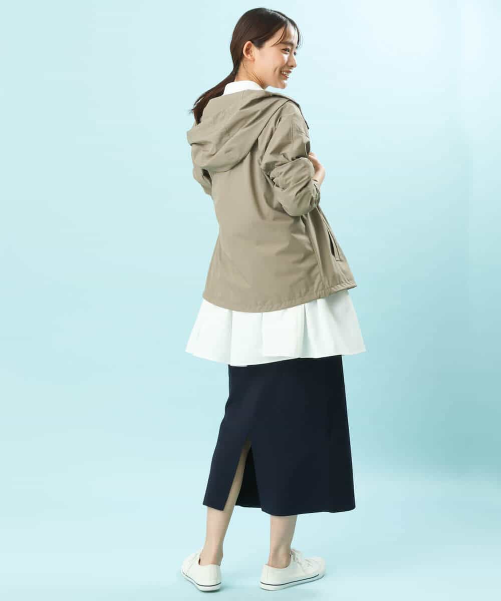 FKHFS01140 MK MICHEL KLEIN(MK ミッシェルクラン) ストレートニットスカート/洗える ネイビー