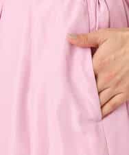 FKHGD27160 MK MICHEL KLEIN(MK ミッシェルクラン) タックフレアスカート（無地）/洗える ピンク