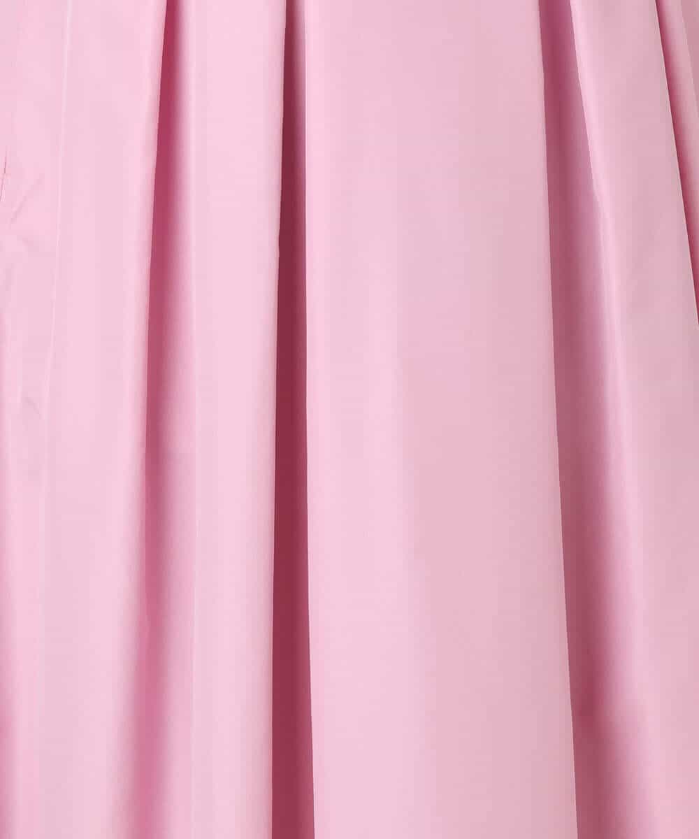 FKHGD27160 MK MICHEL KLEIN(MK ミッシェルクラン) タックフレアスカート（無地）/洗える ピンク